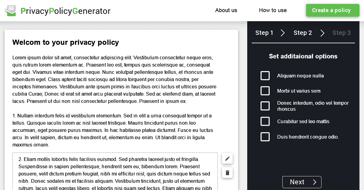 (c) Privacypolicyvoorbeeld.nl