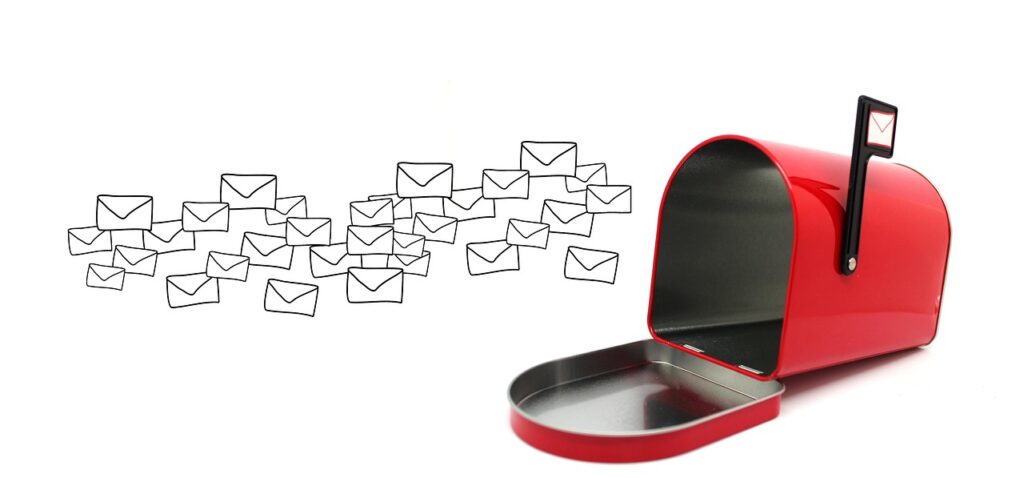 Ondernemer die een nieuwsbrief aanmeldformulier instelt met een privacyverklaring op het scherm
